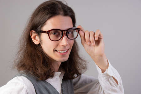 geek guy is learning new technologies, programming, and computer modeling. The student studies...