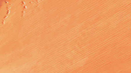 Small clouds on a desert background,sand dunes are a natural minimalistic background, satellite image. contains modified Copernicus Sentinel dataの写真素材