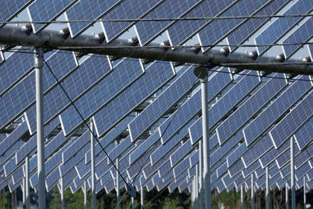 Agrivoltaics or agrophotovoltaics is co-developing the same area of land for both solar photovoltaic...