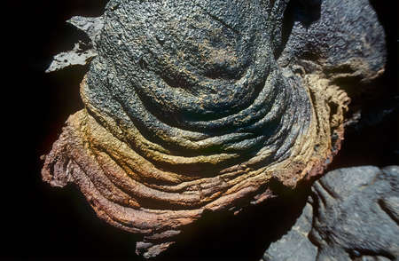 lava formation on Santiago Island in the Galapagos Archipelago, Ecuador