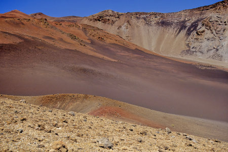 HaleakalÄ National Park is an American national park located on the island of Maui in the state of Hawaii.の写真素材