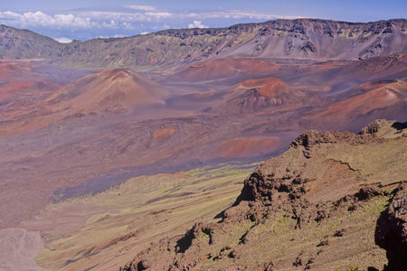 HaleakalÄ National Park is an American national park located on the island of Maui in the state of Hawaii.の写真素材