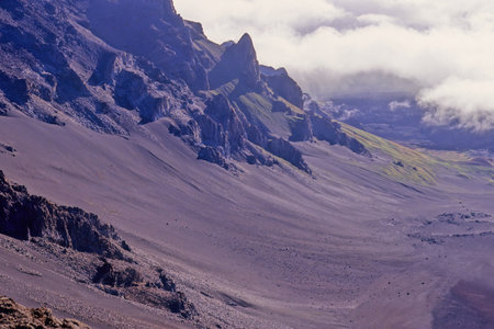 HaleakalÄ National Park is an American national park located on the island of Maui in the state of Hawaii.の写真素材