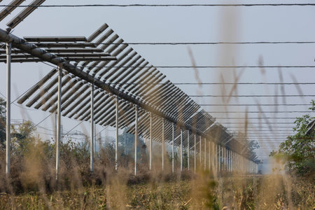Agrivoltaics (also called agrophotovoltaics, agrisolar, or dual-use solar) is the dual use of land...