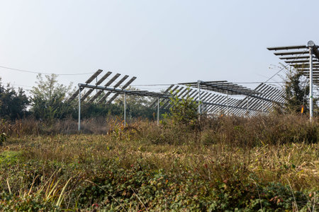 Agrivoltaics (also called agrophotovoltaics, agrisolar, or dual-use solar) is the dual use of land...