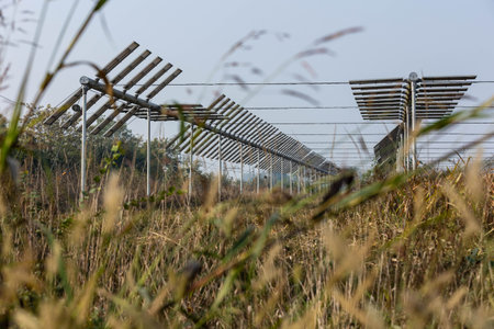 Agrivoltaics (also called agrophotovoltaics, agrisolar, or dual-use solar) is the dual use of land...