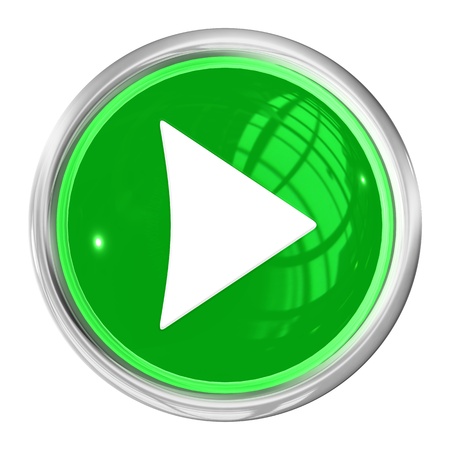 A Web Button Right Side on white Backgroundの写真素材