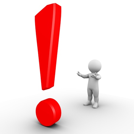 Bobby has found a solution of a problemの写真素材