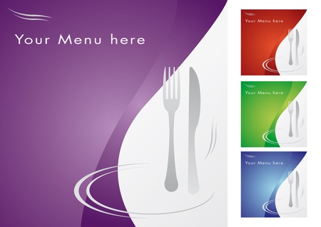 Menu for restaurant, cooking businessのイラスト素材