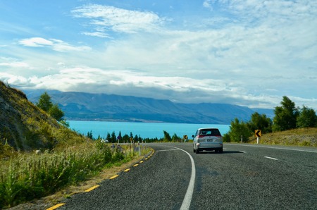 South Island Highwayのeditorial素材