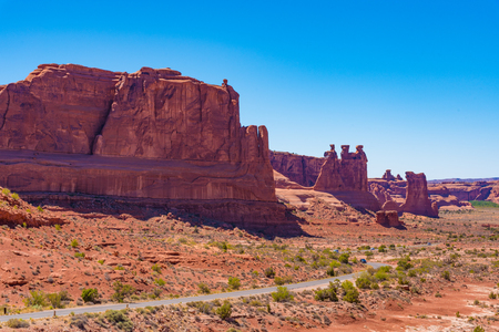 Archest National Park, Utahの写真素材