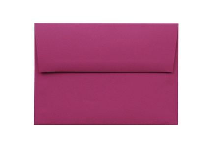 Envelope isolated on a white background の写真素材
