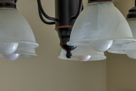five white bell lights