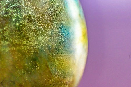 glass bulb full of colorの写真素材