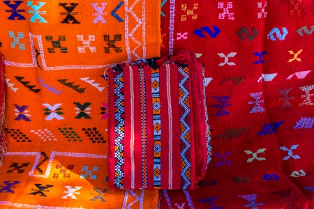 Traditional Moroccan rugsの写真素材