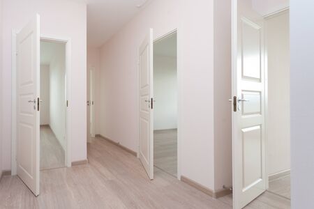 Entrance area in a small residential apartmentの写真素材