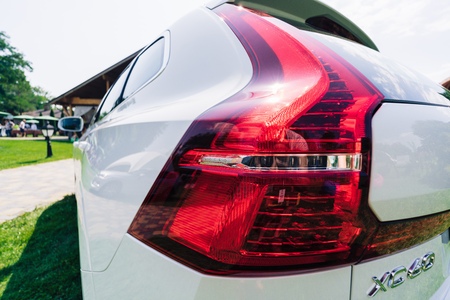 Kiev, Ukraine - 19 August 2017, New Volvo XC60 2018 presented to public in Ukraineのeditorial素材