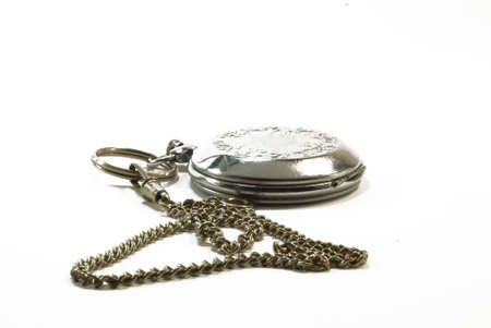 The old watch with chainの写真素材