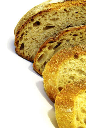 Loaf of bread detailの写真素材