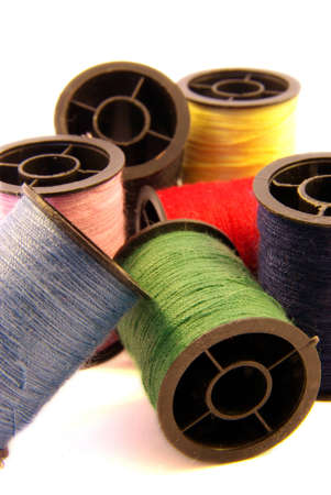 Sewing threadsの写真素材