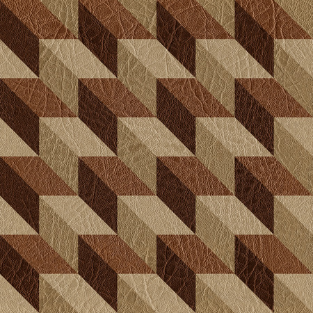 Abstract paneling pattern seamless background - leather texture