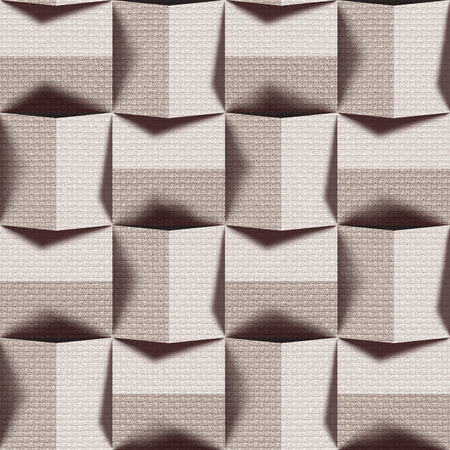 Abstract paneling pattern - seamless background - cloth textureの写真素材