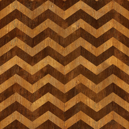 Vintage chevron pattern - seamless background - wooden textureの写真素材