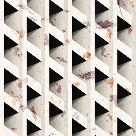 Abstract paneling pattern - seamless background - paper texture