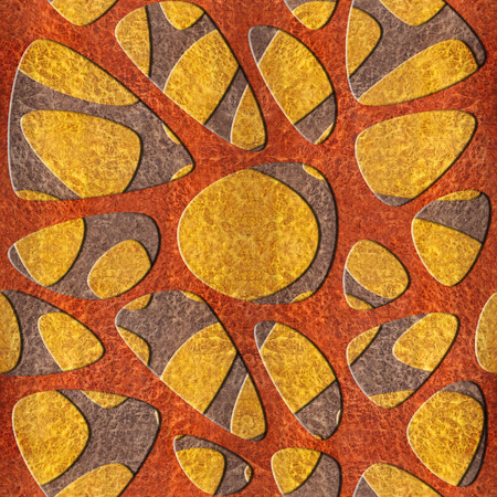 Abstract pattern synapse - seamless background - Carpathian Elm wood texture