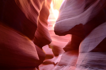 Lower Antelope Canyon in Page, Arizona, USの写真素材