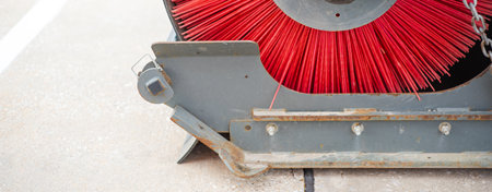 Panorama main broom brushes extension of road sweeper truck made of polypropylene filaments resist...