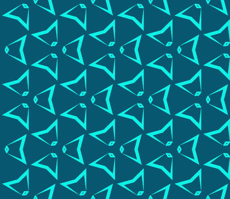 Stylish geometric background. Abstract seamless pattern. Vector illustration.のイラスト素材
