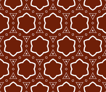 Simple modern seamless geometric pattern. For digital paper, textile print, page fill. Vector illustrationのイラスト素材
