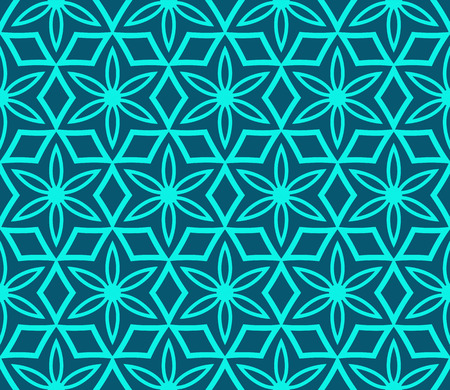 Simple modern seamless geometric pattern. For digital paper, textile print, page fill. Vector illustrationのイラスト素材
