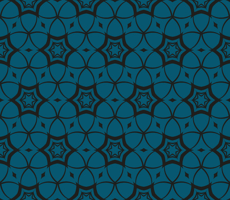 Decorative seamless geometric pattern. Vector illustration.のイラスト素材