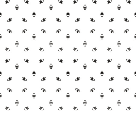 Seamless modern vector illustration with geometric ornament.