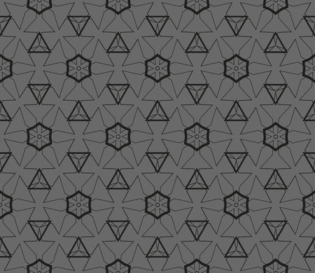 Modern geometric ornament. Seamless vector illustration for design.のイラスト素材