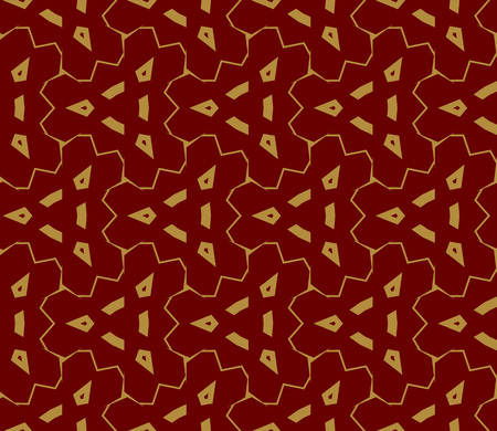 Seamless modern vector illustration with geometric ornament.のイラスト素材