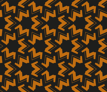 Geometric shape abstract vector illustration. Seamless pattern.のイラスト素材