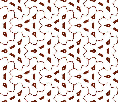 Abstract background with geometric seamless ornament. Vector illustration.のイラスト素材