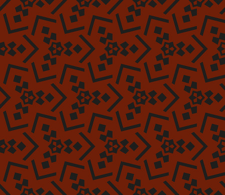 Geometric shape abstract vector illustration. Seamless pattern.のイラスト素材