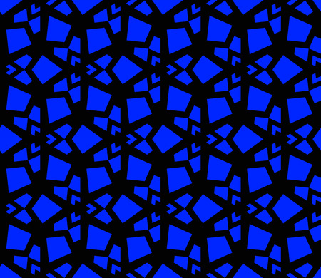 Geometric shape abstract vector illustration. Seamless pattern.のイラスト素材