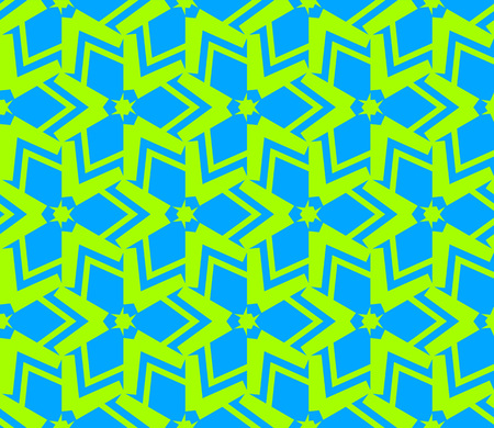 Geometric shape abstract vector illustration. Seamless pattern.のイラスト素材