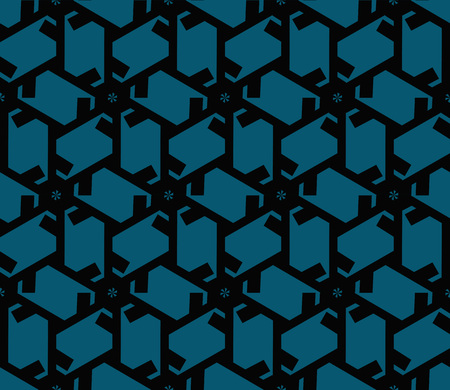 Simple modern seamless geometric pattern. For digital paper, textile print, page fill. Vector illustrationのイラスト素材