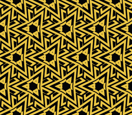 Seamless modern vector illustration with geometric ornament.のイラスト素材