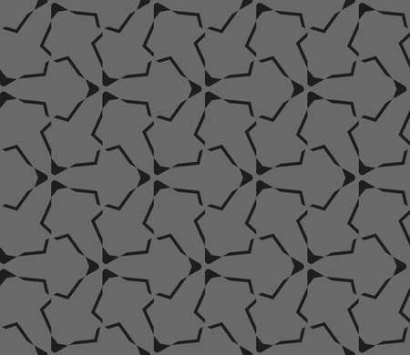 Decorative seamless geometric pattern. Vector illustration.のイラスト素材