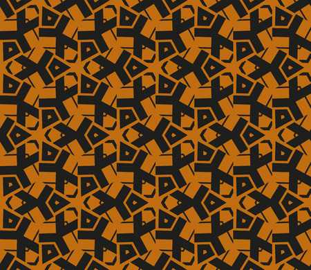 Abstract repeat backdrop. Design for decor, prints, textile, furniture, cloth, digital. Vector monochrome seamless patternのイラスト素材