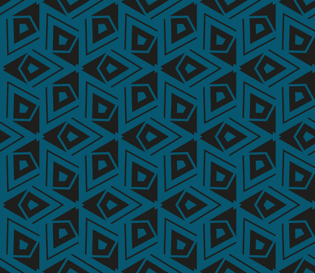 Abstract repeat backdrop. Design for decor, prints, textile, furniture, cloth, digital. Vector monochrome seamless patternのイラスト素材