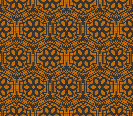 Minimalist geometric seamless background. For digital paper, textile print, page fill. Vector illustrationのイラスト素材