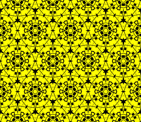 Geometric shape abstract vector illustration. Seamless pattern.のイラスト素材